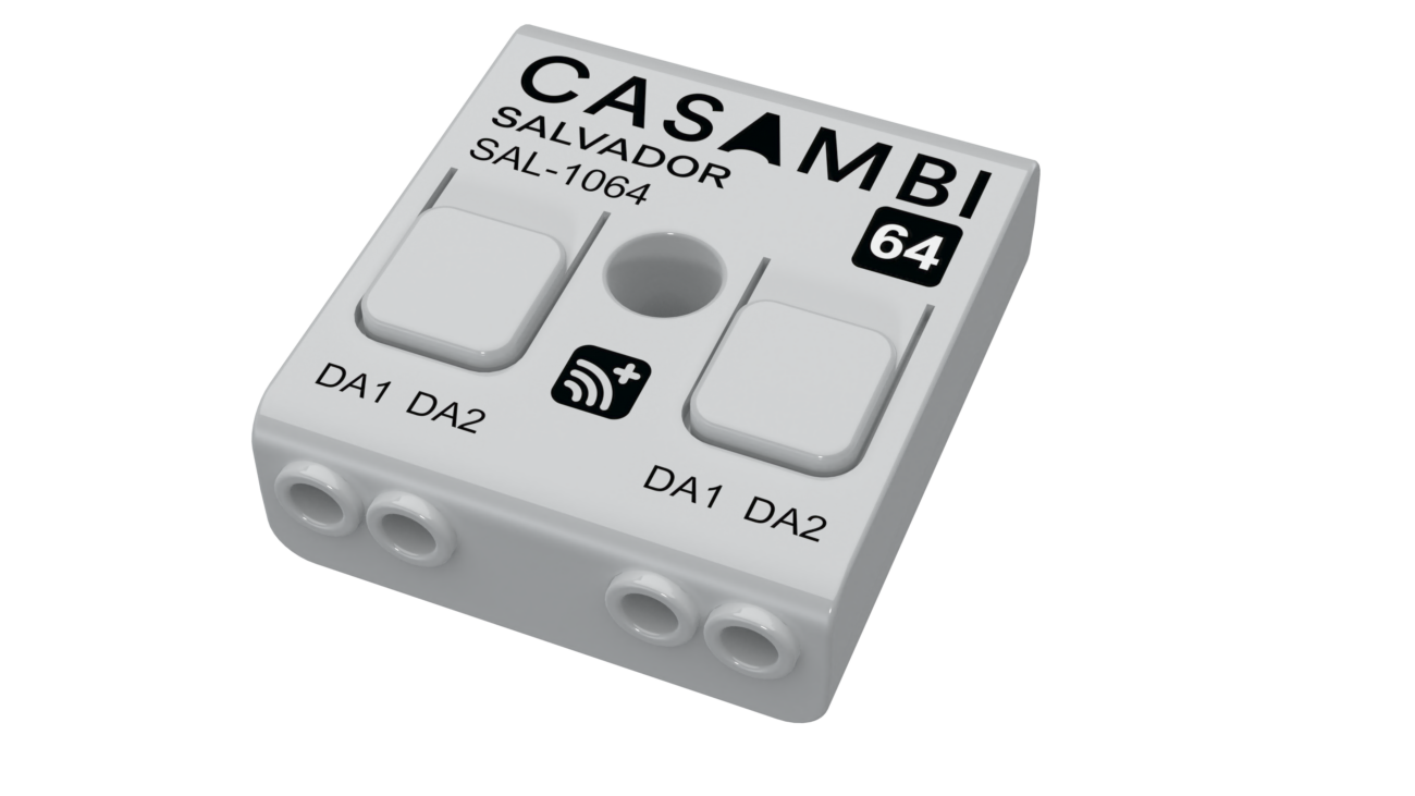 Casambi Salvador 64 Gateway für 64 DALI-Leuchten- 9,5..22,5 VDC / Unterstützt DALI D4i, DALI DT6, DALI DT8-Produktbild