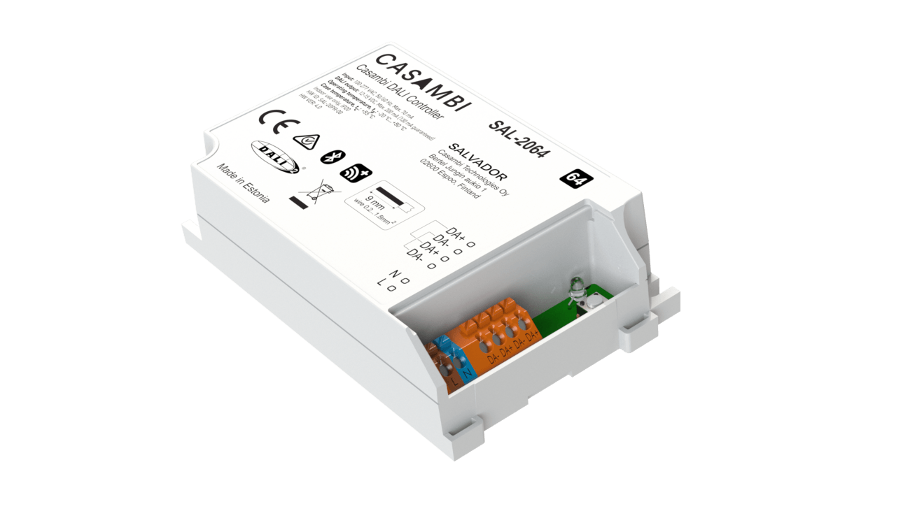 Gateway G-SALVADOR2064-Ausg.DALI 64Geräte Casambi 230V/100V Einbau-Produktbild
